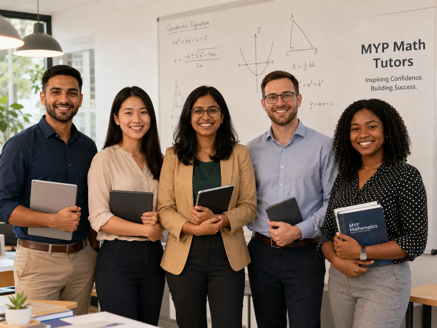 Our expert MYP maths tutors team